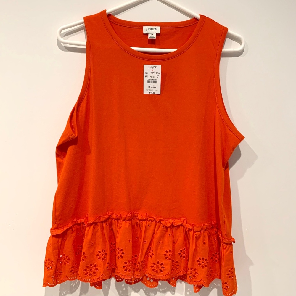 J.Crew Factory Peplum Top